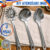 Kit de Utensílios de Cozinha em Aço Inox com Pegador de Massas, Concha e Colher de Arroz Restaurante