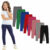Kit 3 Calça Legging Cotton Uniforme Escolar Infantil Juvenil Menina Tamanho 1 ao 16