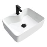 Cuba De Cerâmica Para Banheiro Lavabo Sobrepor 40 x 40 x 14 cm