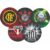 Painel Redondo Sublimado FUTEBOL / TIMES 50 X 50 Cm