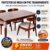 Toalha de Mesa Protetor PVC Transparente 0,10mm | Plástico Impermeável | Anti Mancha | Fácil de Limpar | Várias Medidas