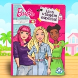 Quebra Cabeça Infantil Barbie Uma Viagem Especial Livro Jogos Educativos Colecionável