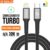 Cabo Carregador Tipo C Para Lightning de Iphone 30W TURBO Ultra Resistente 1M IPhone 11 12 13 14