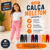 Kit 3 Calças Moletom Peluciado Infantil Com Punho Menina Inverno Creche Escola