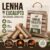 [8Kg] – [16Kg] Lenha Toco Eucalipto Ideal Para Churrasco Lareira Pizza – [8Kg] – [16Kg]