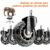Kit Rodinhas Roda Silicone Gel Rodizio Cadeira De Computador Rodízio PU Haste De Resistente