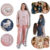 Pijama Inverno Infantil Adulto Feminino Masculino Longo Plush Luxo Fleece Peluciado Quente Soft Frio