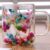 Caneca Parede Dupla de Vidro Borossilicato com Detalhes de Flores Secas Colors 110ml Resistente Ao Calor