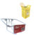 Kit Coletor Perfurocortante Suporte metal + Caixa 3 litros