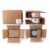 kit 25 caixas de papelão com berço  proteção para envio de caneca de porcelana personalizada