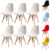 Kit 2, 4, 6 Cadeiras Eiffel Eames Pés De Madeira Sala Quarto Escritório Moderna Design Wood Premium