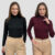 Kit 2 Blusas de Frio Feminina Manga Longa Suéter Cacharrel Gola Alta Tricot Inverno