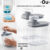 Kit 2 Lavanderia Dispenser 1,5L Pote Medidor Hermético Produtos Limpeza Organizador Flow OU