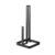 Porta Rolo Papel Toalha Suporte Vertical Mesa Preto