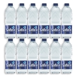 Safira Agua Mineral Com Gás 1,5lt Fardo com 12 unidades
