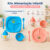 Kit Refeição Infantil 5 ou 4 Peças Completo para Bebê