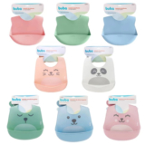 Babador de Silicone Buba Impermeável com Pega Migalhas Gumy