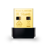 Adaptador TL-WN725N – Wi-Fi 150mBPS USB, Ideal Para Viagens TP-link
