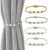 Kit 2/4 Prendedor de Cortina Enfeite Decorativo Pérola Luxo