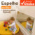 Espelho Acrílico Quarto Do Bebê Neném Montessoriano 80x40cm Sem Moldura