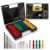Jogo De Brocas Bits E Buchas 300 Peças Com Maleta Profissional Kit Completo