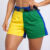 Short Alfaiataria Feminino Cintura Alta com Fivela do Brasil Elegante Social Moda Feminina 2026