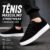 Tênis Streetwear Masculino Camurça – Confortável para Academia e Corrida Promoção Do 34 ao 43