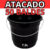 Balde Plástico 7,5L Premium Super Reforçado | Limpeza | Uso Doméstico – Alça Metal Atacado Kit até 50 Unid