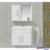 Conjunto Dubai gabinete de banheiro com pia e espelheira