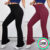 Calça Cintura Alta Bailarina ROMA Estilo Flare Moda Estilosa Tendência
