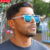 Óculos de Sol Malibu Esportivo Premium Acetato Moda Praia Verão Baixa Pace Blogueira Unissex Uv400