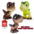 Kit 3 Mini Bonecos Articulados 12cm Baby Dinossauro Jurassic World Universal Dino T-Rex Preto Pupee