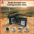 Rádio Portátil Solar KA-8818H Bluetooth AM/FM/SW + USB + Lanterna LED