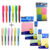Kit 12 Marca Texto mais 4 Blocos Adesivos Diversas Cores e 1 Bloco Adesivo Neon MASTERPRINT