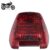 Lanterna Traseira CBX 250 Twister 2001 2002 2003 2004 2005 2006 2007 2008 Vermelho Lisa Acrílico Com Lâmpada
