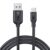 Cabo Usb C para Usb A 1Hora 2.1A Macho 1 Metro Preto