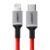 Cabo Usb Ugreen Usb C p/Lightning Max 3A 1Metro Vermelho