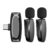 Microfone de Lapela Vimai Ap004-2 p/Dispositivos Usb-C Preto
