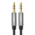 Cabo de Áudio Auxiliar P2 Ugreen 3.5mm Macho 1 Metro Preto