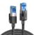 Cabo de Rede Ugreen Cat8 F/FTP Rj45 Ethernet 1 M Preto