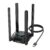Adaptador WiFi Usb Wavlink AX5400Mbps Tri-band Pc Preto
