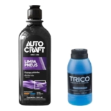 Pneu Pretinho  Limpa Pneu 500ml Detail + Limpa Para-brisa