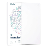 Ohuhu Bloco De Desenho Marcadores Anti-Vazamento 9″x12″