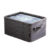 Caixa Organizadora Dobrável Life Cinza Escuro 33x20x18