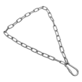 Kit Corrente para Saco de Pancada 100cm