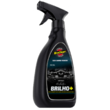 Abrilhantador Finalizador 500ml Brilho E Acabamento Caixas De Rodas Chassis Motor Automotivo