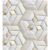 Papel De Parede 3d Dourado Cinza Geometrico Rolo Autocolante Meia Parede