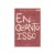 Enquanto Isso | Capa Brochura | Fernanda Witwytzky