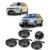 Kit Borrachas 4 Portas Corsa Wind Hatch Classic Celta Prisma