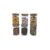 Kit potes de vidro herméticos 250 ml 6 pçs- Oikos